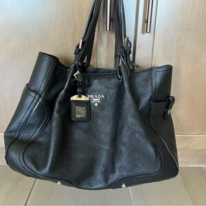Prada Black Leather Women's Bag